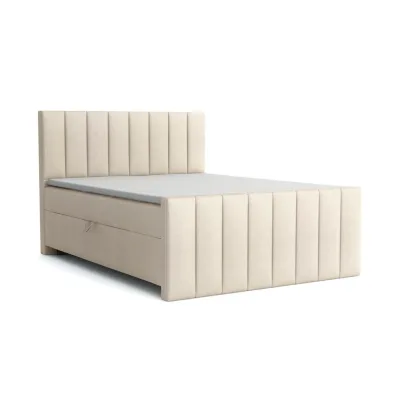 Deine Möbel 24 Boxbett Creme 200x200 cm