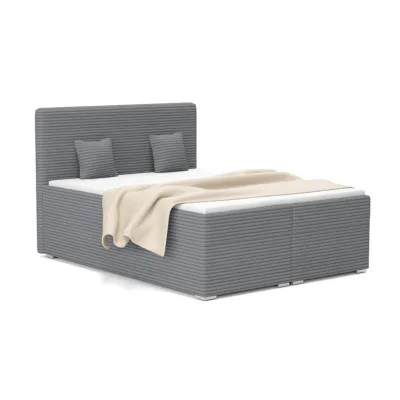 Deine Möbel 24 Boxbett Grau 140x200 cm