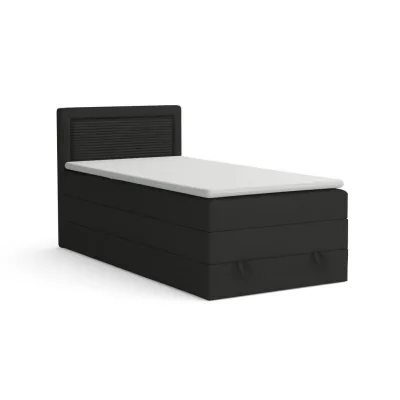 Deine Möbel 24 Boxbett Schwarz 100x200 cm