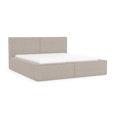 Deine Möbel 24 Polsterbett Beige 180x200 cm