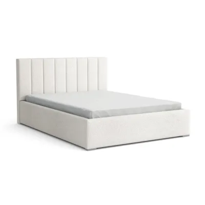 Deine Möbel 24 Polsterbett Weiß 200x200 cm