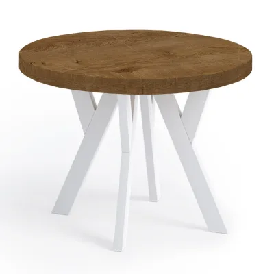 Dekori_Interiors Esstisch Dunkelbraun 100x77x150 cm