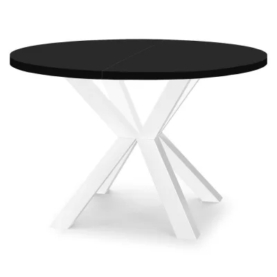 Dekori_Interiors Esstisch Schwarz, Weiß 200x77x100 cm