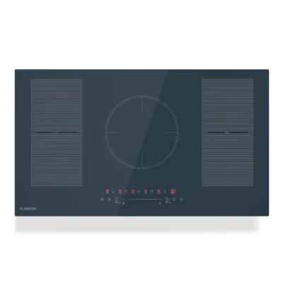 Delicatessa 90 Flex Einbaukochfeld   9500 W   Flexzone   Booster   Induktion Anthrazit
