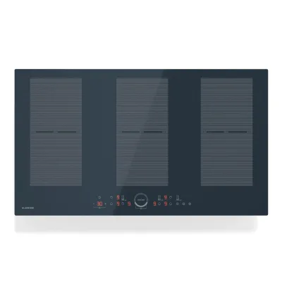 Delicatessa 90 Full Flex Einbaukochfeld   7500 W   Flexzone   Booster   Induktion Anthrazit