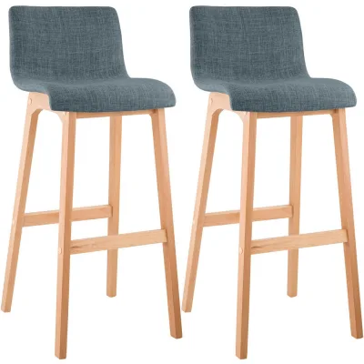 Deluke Barhocker Blau 41x102x46 cm