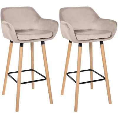Deluke Barhocker Creme 55x99x46 cm