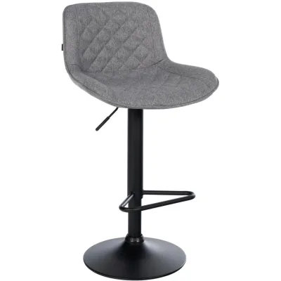 Deluke Barhocker Dunkelgrau 50x84x52 cm