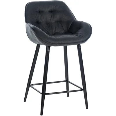 Deluke Barhocker Dunkelgrau 54x93.5x57.5 cm