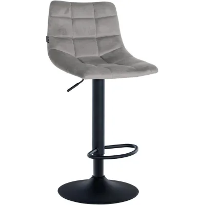 Deluke Barhocker Grau 43x87x46.5 cm