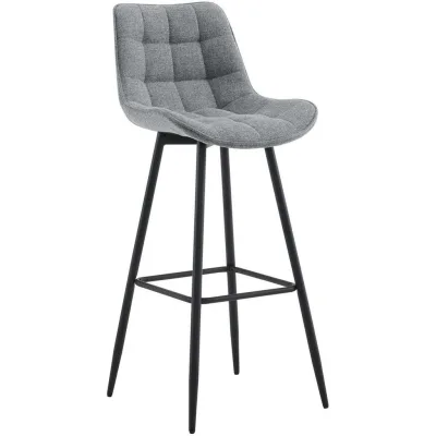 Deluke Barhocker Grau 47x106x52 cm