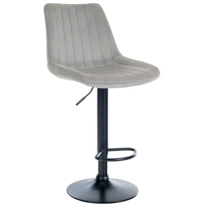 Deluke Barhocker Grau 49.5x91x50 cm
