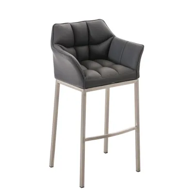 Deluke Barhocker Grau 64x110x48 cm