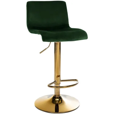 Deluke Barhocker Grün 39x83x36 cm