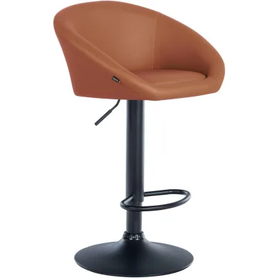 Deluke Barhocker Hellbraun 55x86x51 cm