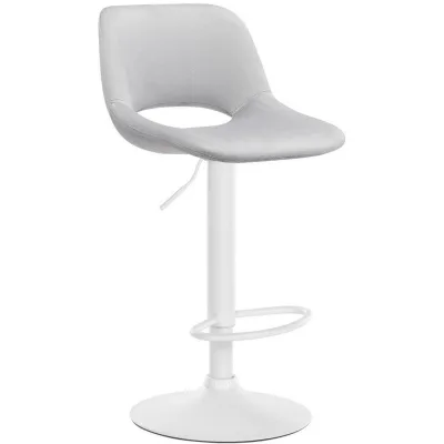 Deluke Barhocker Hellgrau 42x86x46 cm