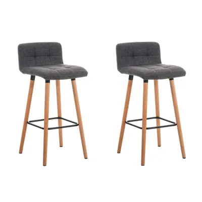 Deluke Barhocker Hellgrau 42x94x49 cm