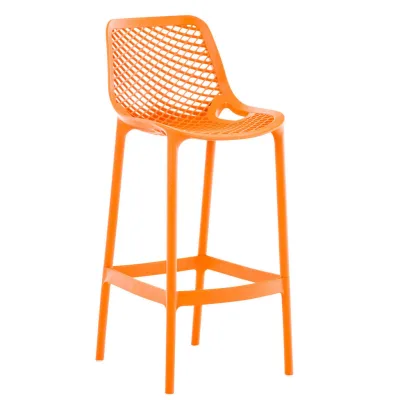 Deluke Barhocker Orange 45x105x53 cm