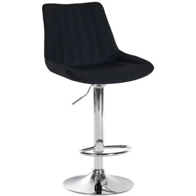 Deluke Barhocker Schwarz 49.5x91x50 cm