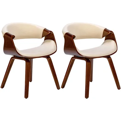 Deluke Esszimmerstuhl Beige 62x76x52 cm