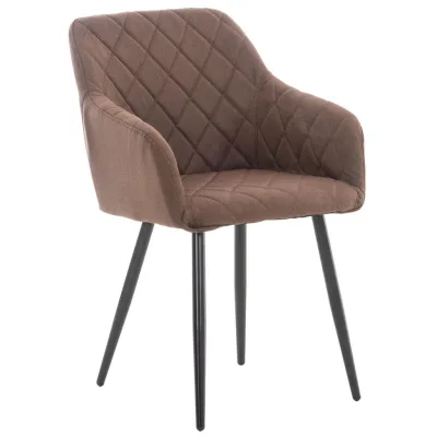 Deluke Esszimmerstuhl Braun 47x84x44 cm