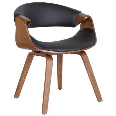 Deluke Esszimmerstuhl Schwarz 62x76x52 cm