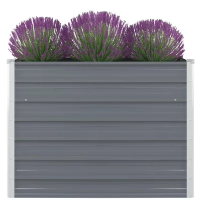 Deluke Hochbeet Grau 100x77x100 cm