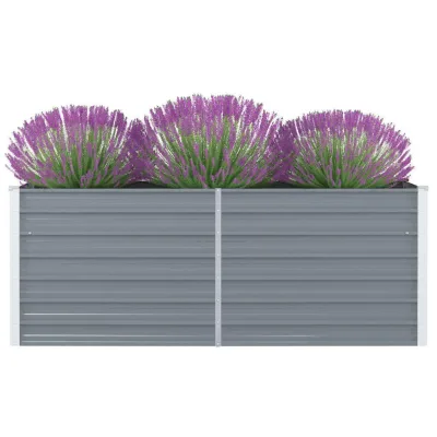 Deluke Hochbeet Grau 160x45x80 cm