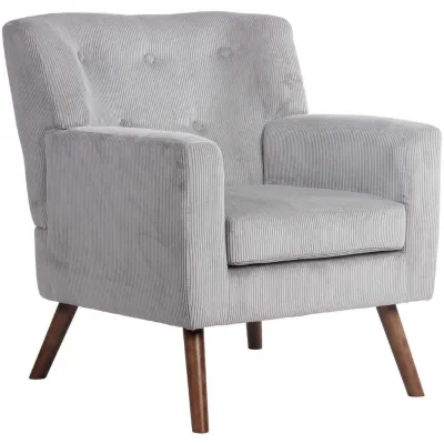 Deluke Loungesessel Grau 72x80x74 cm
