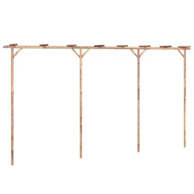 Deluke Pergola Braun 385x205x40 cm