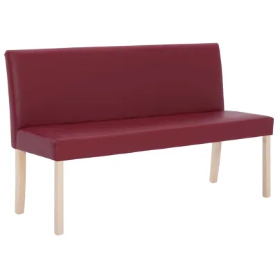 Deluke Sitzbank Rot 139.5x86x50 cm
