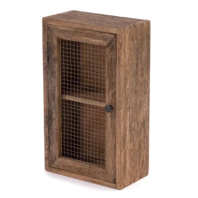 Design Delights Wand-Hängeschrank Natur 30x50x16 cm