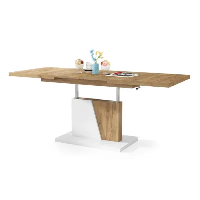 designimpex Couchtisch Eiche 120x60x70 cm