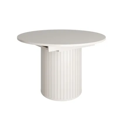 designimpex Esstisch Beige 120x76x120 cm