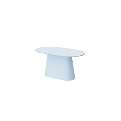 designimpex Esstisch Hellblau 160x75x89 cm