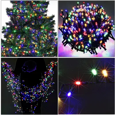DEUBA Weihnachtslichterkette 700 LED 14m bunt