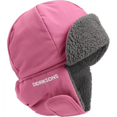 Didriksons Biggles Cap 7, Mütze, Kinder, rosa