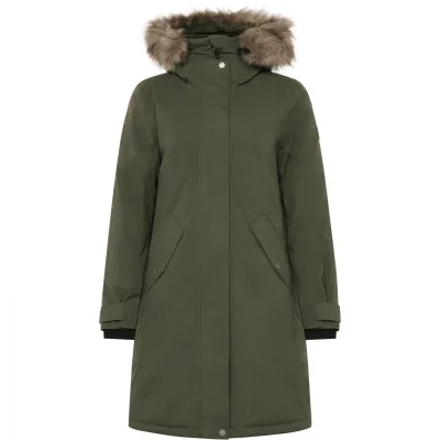 Didriksons Erna 2, Parka, Damen, dunkelgrün
