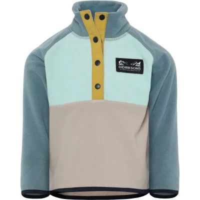 Didriksons Monte, Fleecepullover, Junior, hellblau