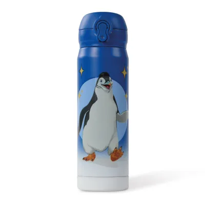 Die Schule der Magischen Tiere Edelstahl Trinkflasche Kinder 380 ml Blau Juri