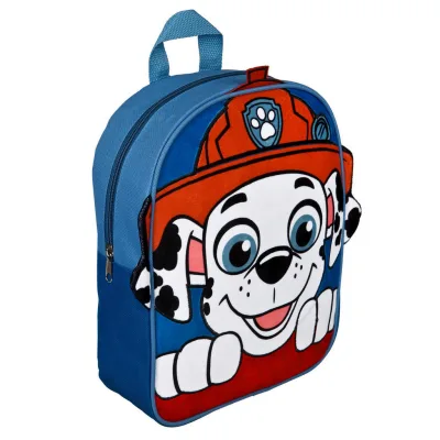 Disney Kinderrucksack Paw Patrol Marshall Blau, Rot, Weiß 25.5x31.5x10 cm
