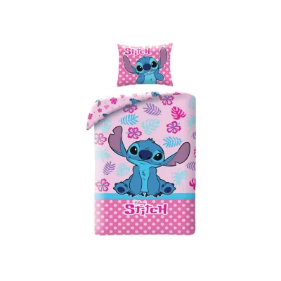 Disney Lilo & Stitch Bettwäsche 140 × 200 cm Baumwolle Bettbezug