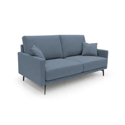 Divani.store Linearsofa Blau 180x94x90 cm