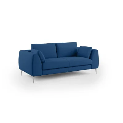 Divani.store Linearsofa Blau 216x86x102 cm