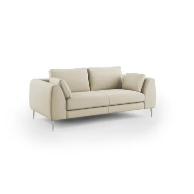 Divani.store Linearsofa Creme 196x86x102 cm