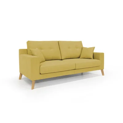 Divani.store Linearsofa Gelb 146x95x91 cm