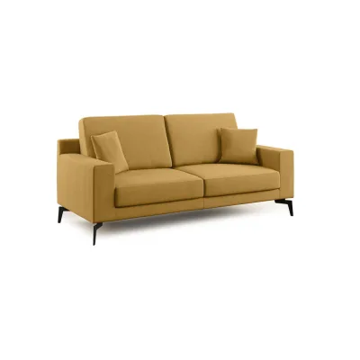 Divani.store Linearsofa Gelb 166x95x91 cm