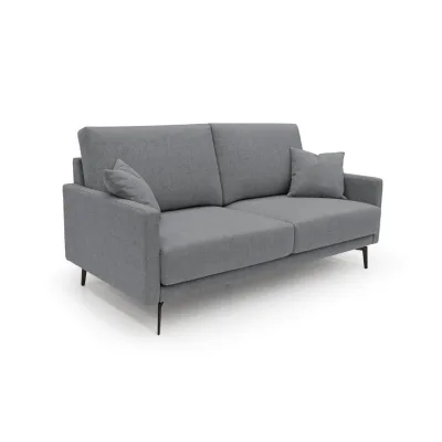 Divani.store Linearsofa Grau 140x94x90 cm
