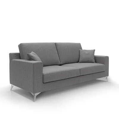 Divani.store Linearsofa Grau 146x95x91 cm