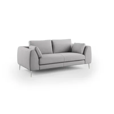Divani.store Linearsofa Grau 176x86x102 cm